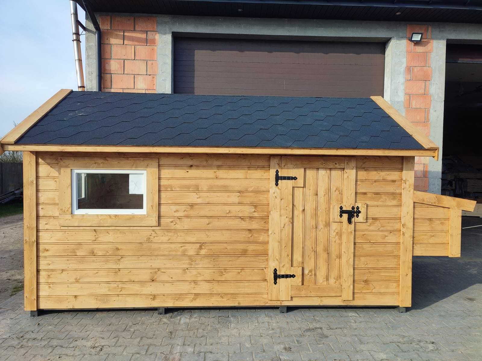 Kurnik, pomieszczenie dla kur, kaczek, gęsi 500x200x220h \ocieplony