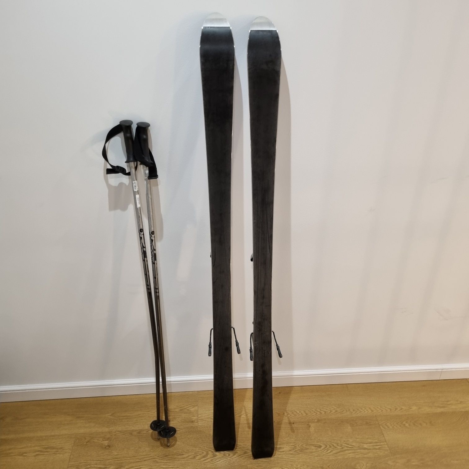 Narty Rossignol męskie 160 cm, Kijki za darmo