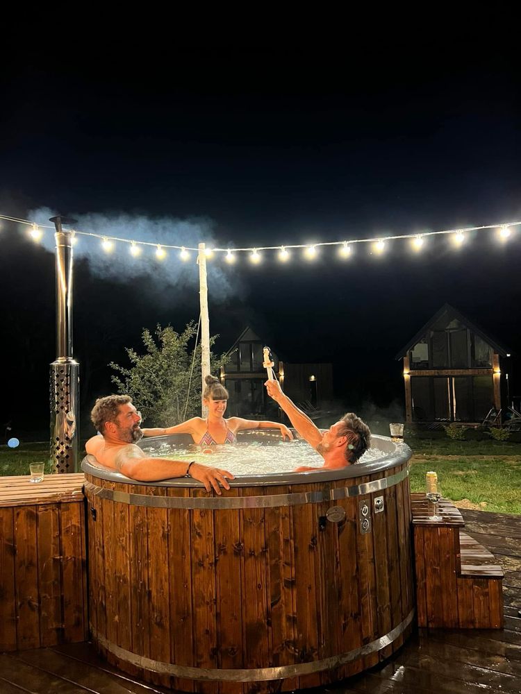Domki w górach Izerskich sauna, jacuzzi i balia. Ceny od 300 zł