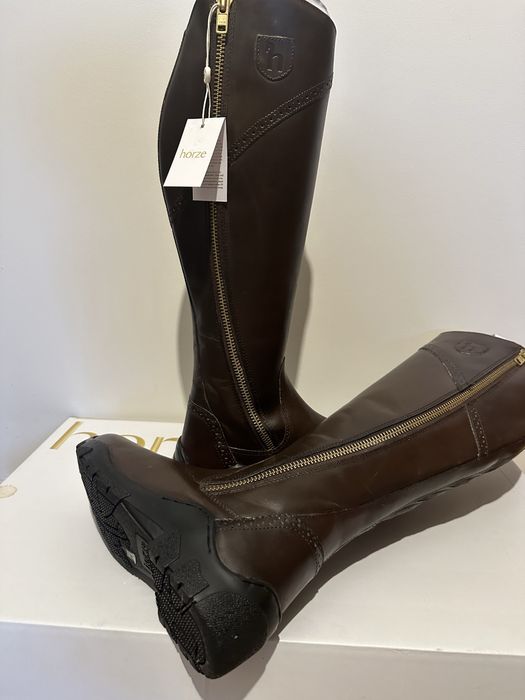 Oficerki jeździeckie buty zimowe horze Aspen termobuty