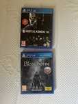 Używane Bloodborne i Mortal Kombat XL na PS4