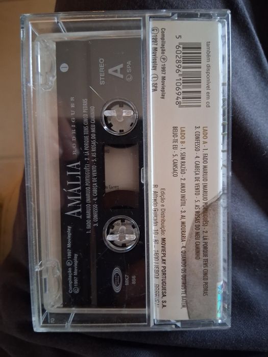 Duas cassetes de Amália