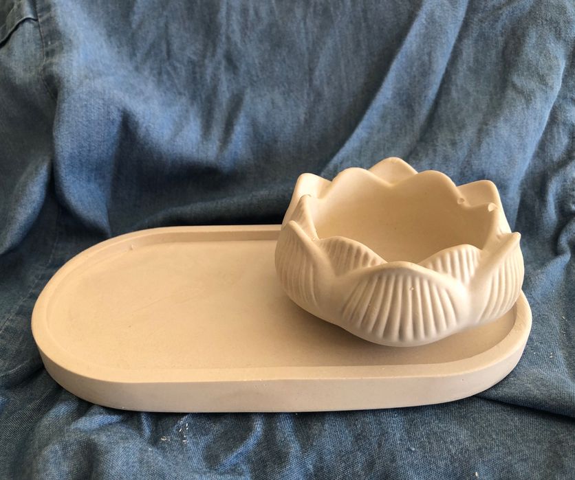 Bonitas peças em gesso feitas á mão