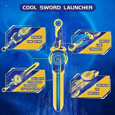 Набор волчок и меч Инфинити дракон Infinity Nado Sword Launcher