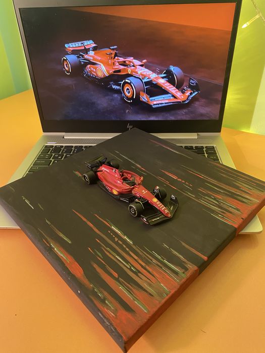 Обмен картины феррари