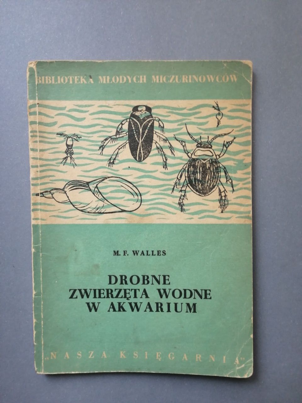 Akwarystyka drobne zwierzęta wodne w akwarium 1956 Walles kompendium