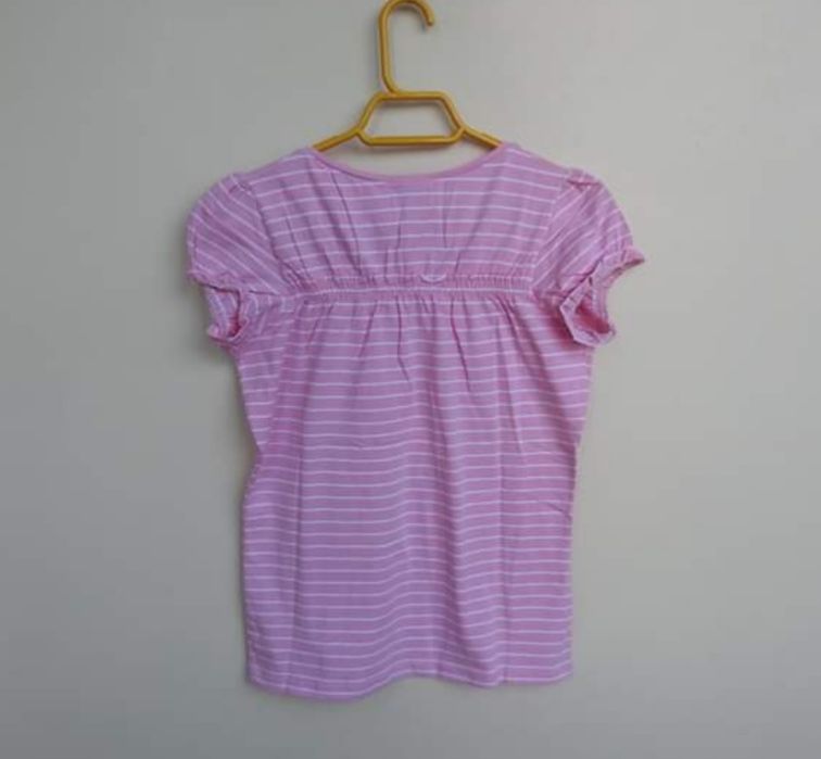 Blusa rosa flor - Tam. L NOVA