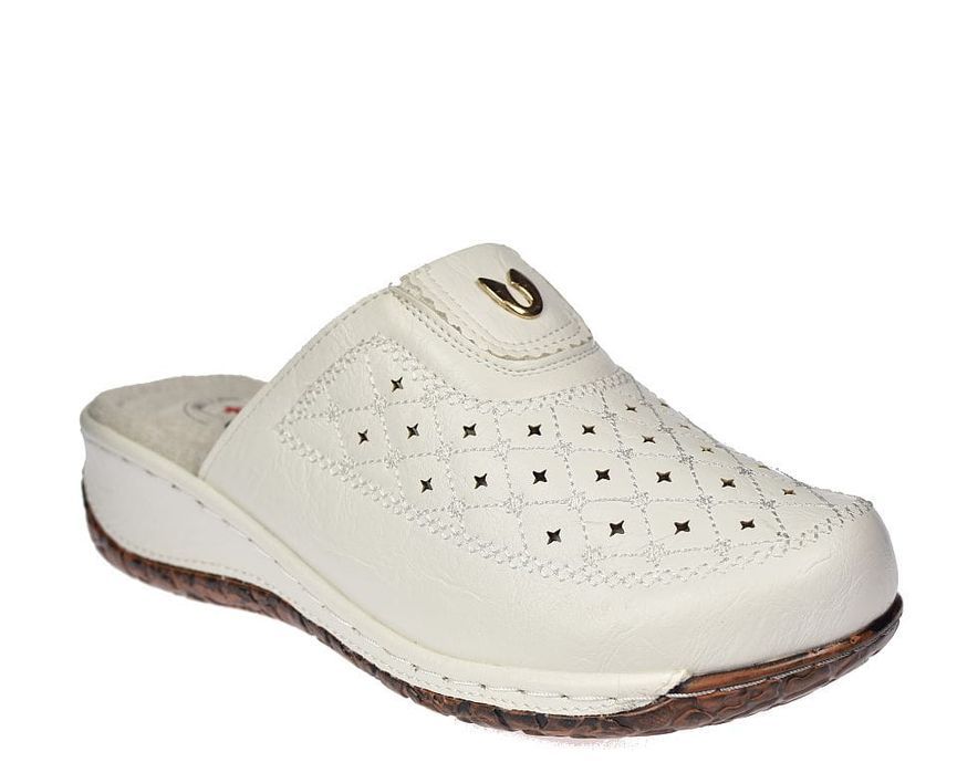 Klapki medyczne damskie na koturnie Enplus JL395 wt roz. 40