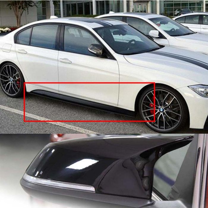 Capas Espelhos Look M4, Fitas Performance BMW F20 F21 F22 F23 F30 F31.