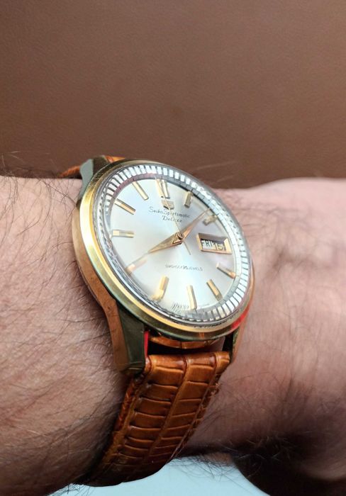 Zegarek Seiko Sportsmatic Deluxe z 1964r z wadą