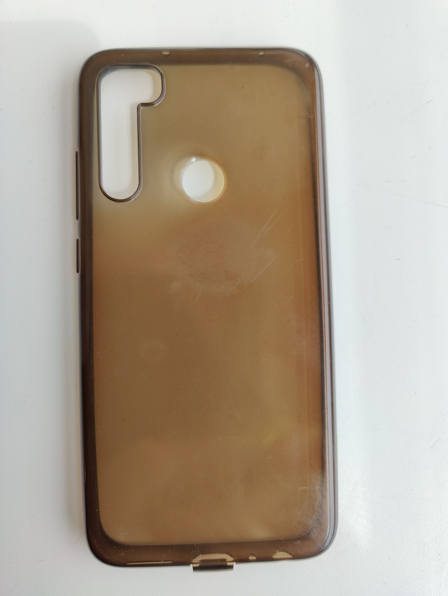 Чехол накладка силиконовая для телефона Redmi 8 б/у