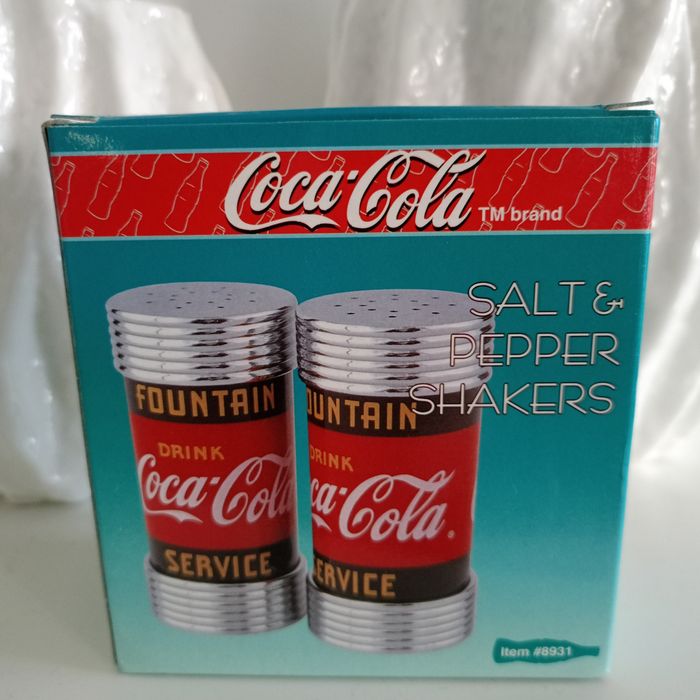 Coca Cola solniczka pieprzniczka