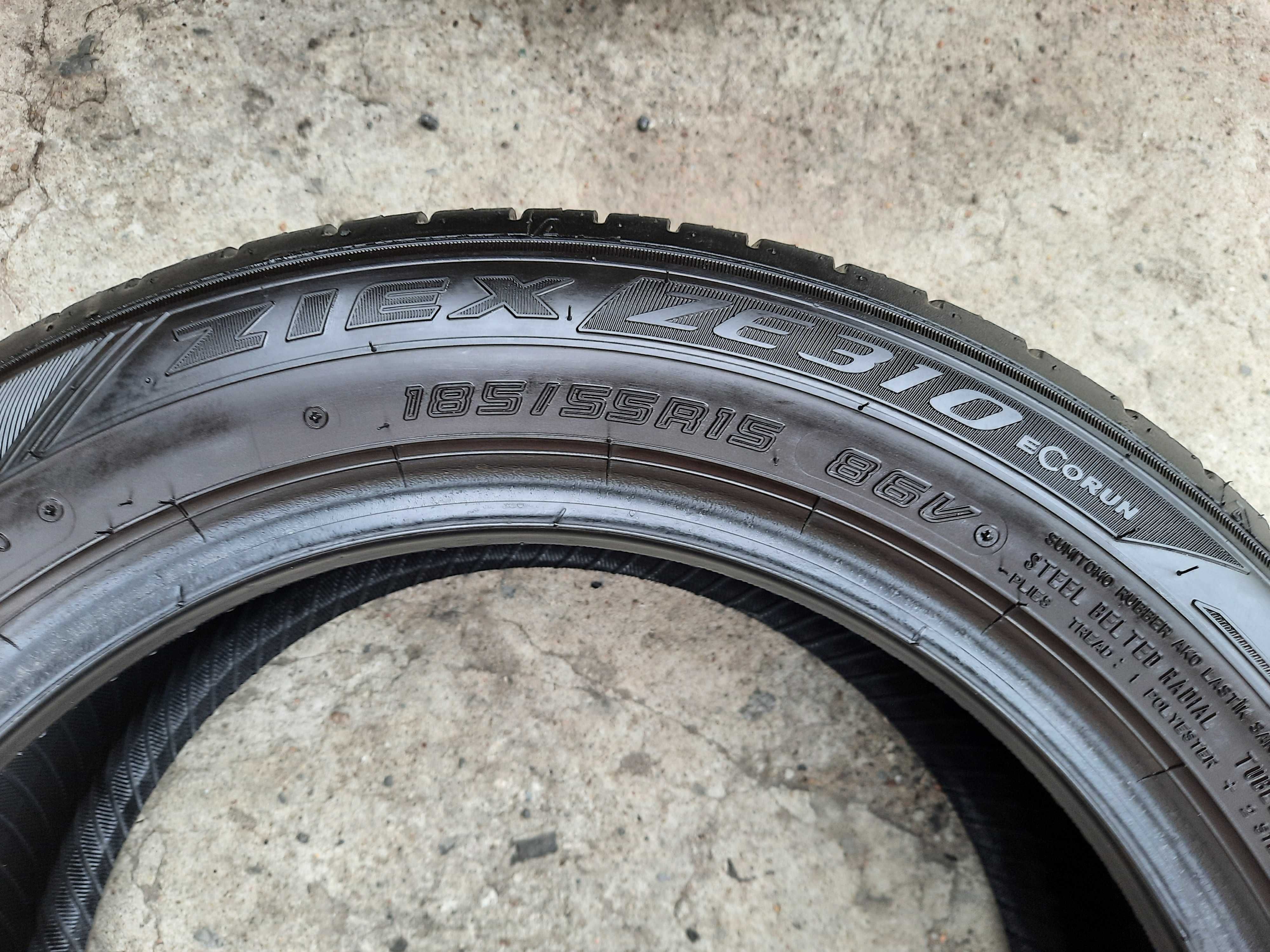 Opony letnie klasy średniej FALKEN 185/55/15 ok. 7 mm 2020 r. j. NOWE