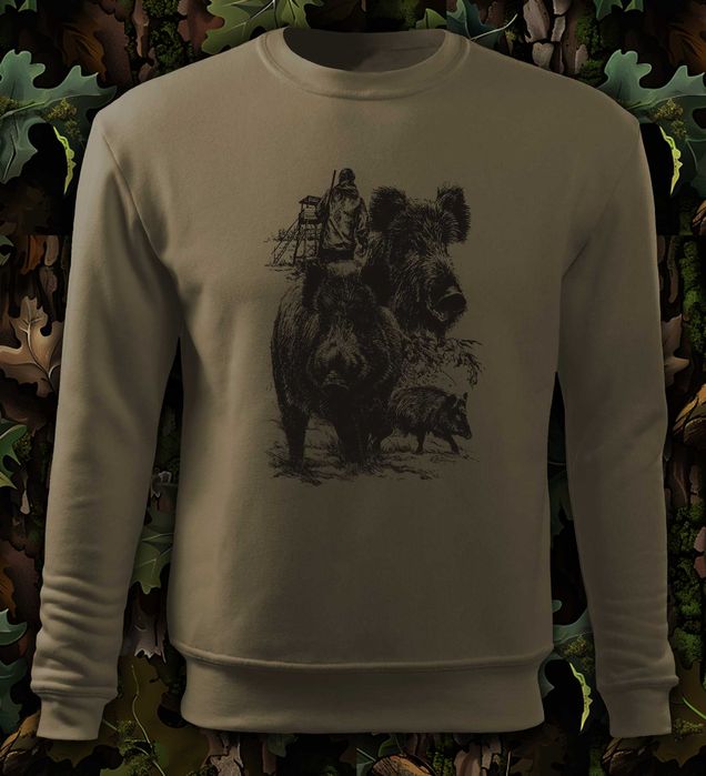 bluza myśliwska, bluza dla myśliwego, bluza do lasu, bluza myśliwy