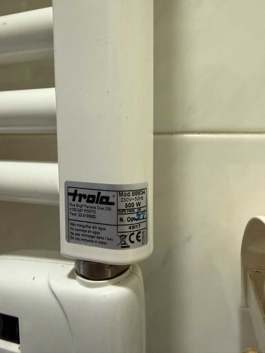 Toalheiro elétrico (como novo)