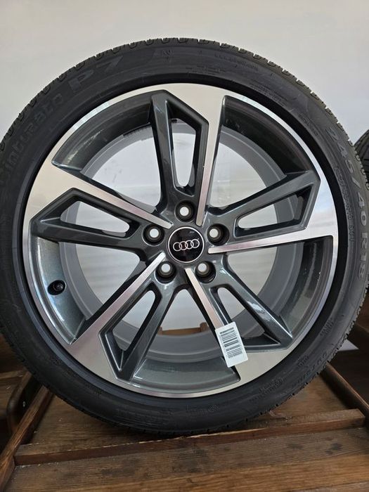 Nowe Koła Letnie Oryginalne Audi A4 S4/8w B9/18 Cali Pirelli 2023 Rok