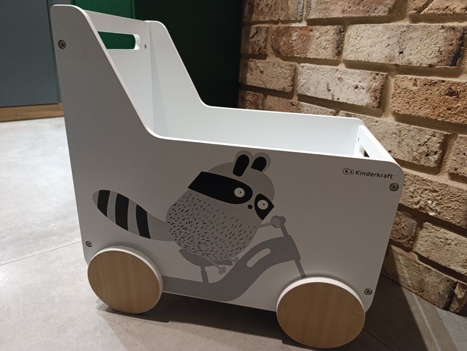 Skrzynia pojemnik na zabawki KinderKraft model racoon