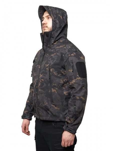 Продам куртку Softshell Shark Skin 01. ESDY. Чорний мультикам