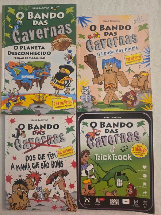 Livros Bando das cavernas