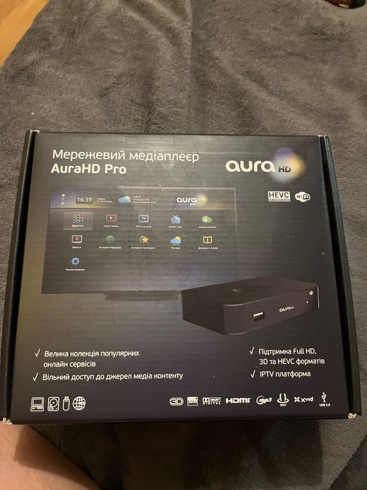 Мережевий медіаплеєр AuraHD Pro