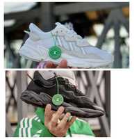 Унисекс кроссовки Adidas Ozweego кросівки адідас озвіго белые черные