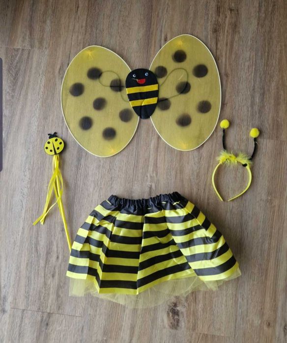 Strój karnawałowy nowy Przebranie na bal PSZCZÓŁKA kostium karnawał