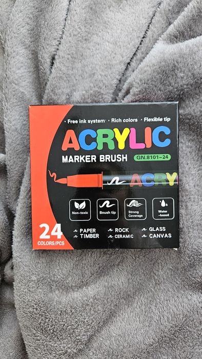 Акрилові маркери 24 шт
