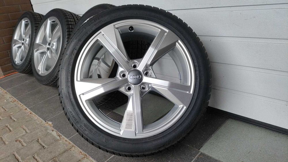 Koła Audi A1 Vw Seat Skoda 17"5x100 opony zima 215/45/17  (OL1482)