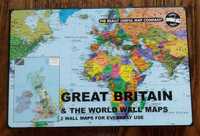 Настенная карта Великобритании 101 х 71,5 см