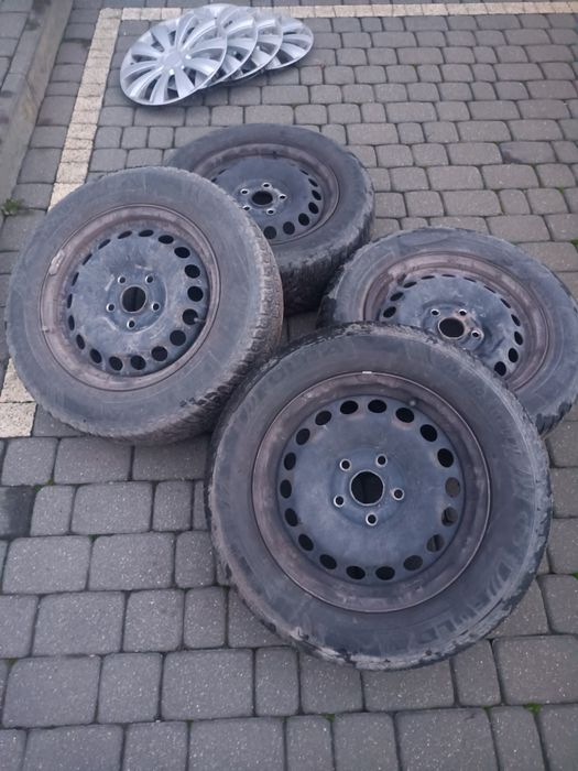 Felgi i opony Fulda całoroczne 195/65R15 VW Skoda octavia II