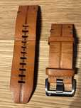 Oryginalny pasek skorzany garmin fenix / tactix 26mm