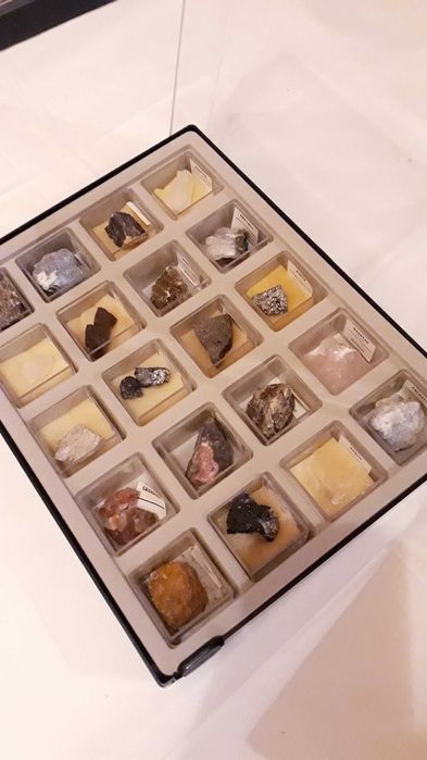 Coleção Minerais e Pedras preciosas