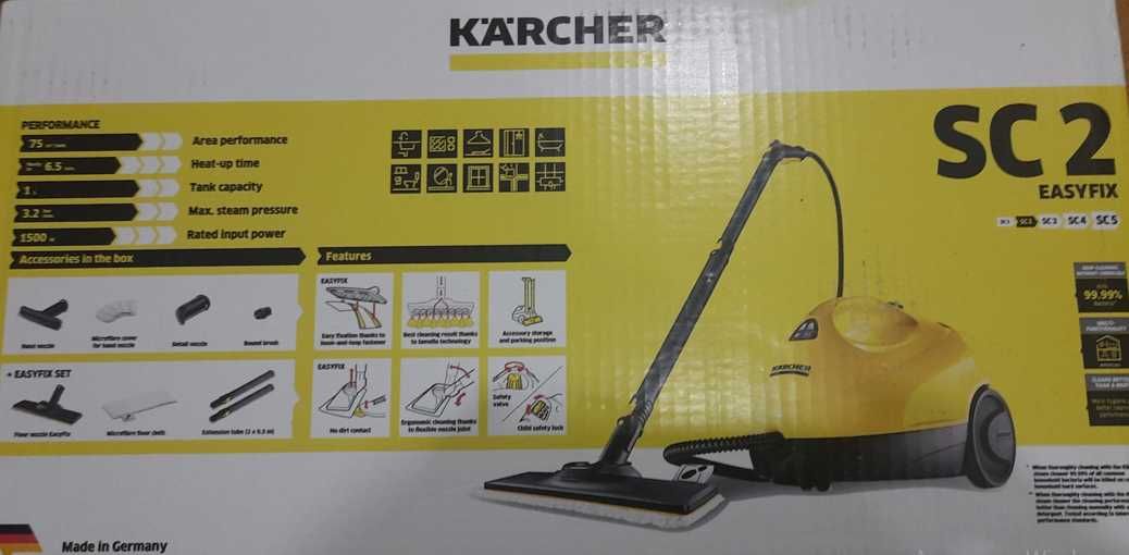 Пароочиститель karcher sc 2 профессиональная уборка в доме