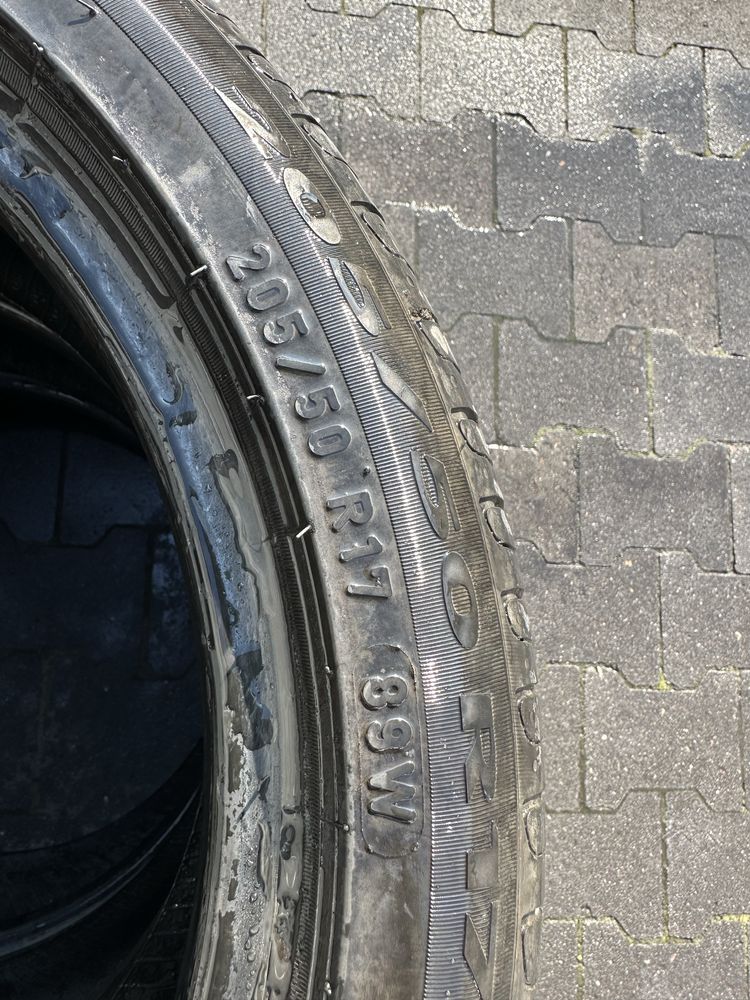 Trzy Opony Letnie Pirelli 205/50 R17