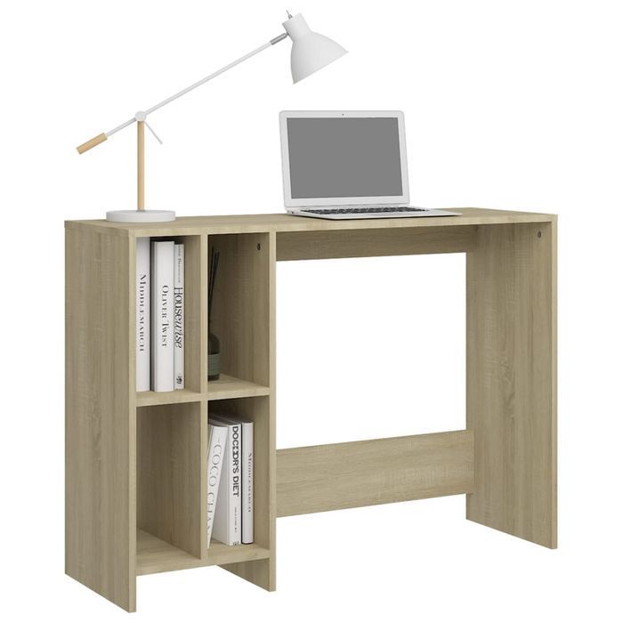 Vidaxl Biurko Pod Laptopa, Dąb Sonoma, 102,5 X 35 X 75 Cm