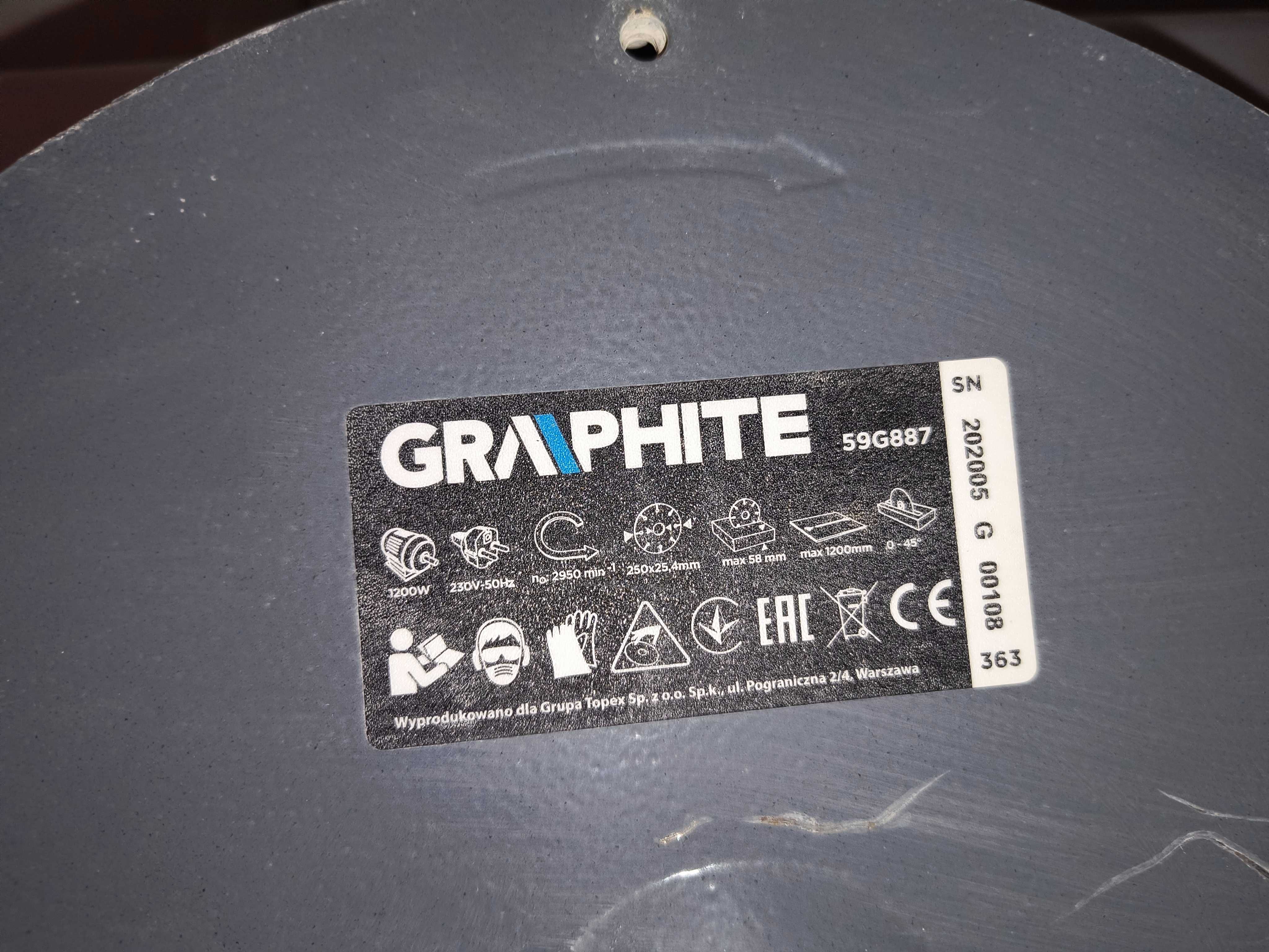 Stół do glazury graphite