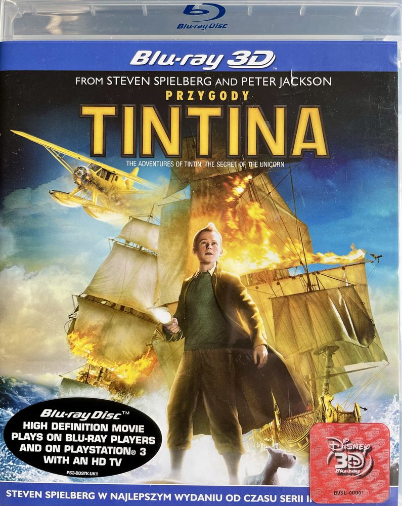 Przygody Tintina Blu-Ray 3D+2D