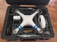 Dji Phantom 2 dron z dużym zestawem i walizką GoPro Hero 3