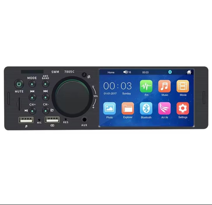 Auto radio com ecrã toutch