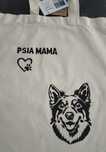Torba shooper dla psiary, psia mama, border collie
