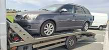 Kompletny przód toyota avensis II t25 06- lift kolor 1g3 wysyłka