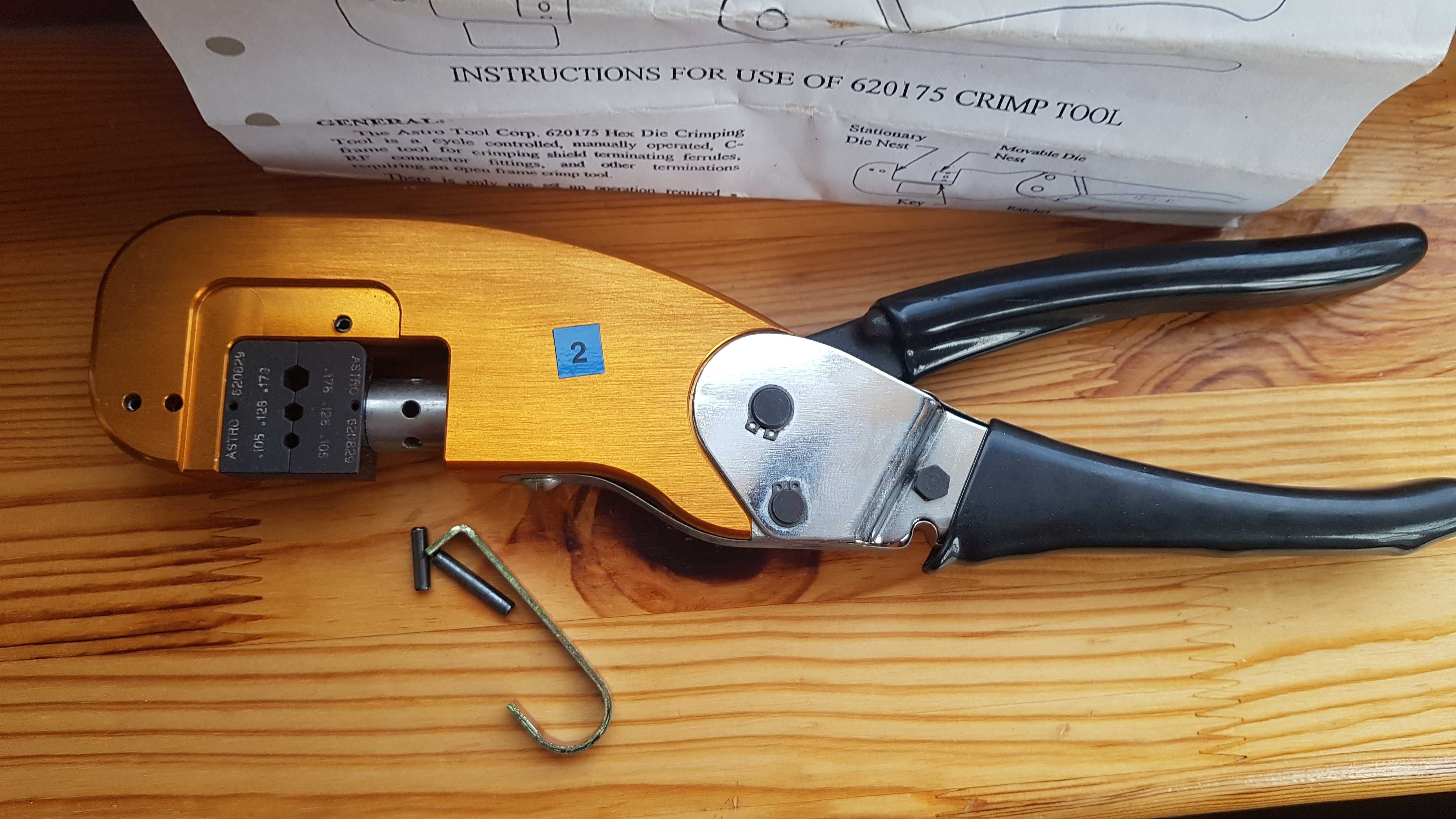 Astro Crimp Tool M22520/5-01 Crimping Tool Crimper