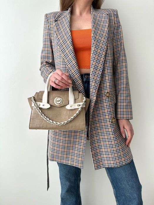 MICHAEL KORS Carmen Жіноча шкіряна сумочка майкл корс женская сумка