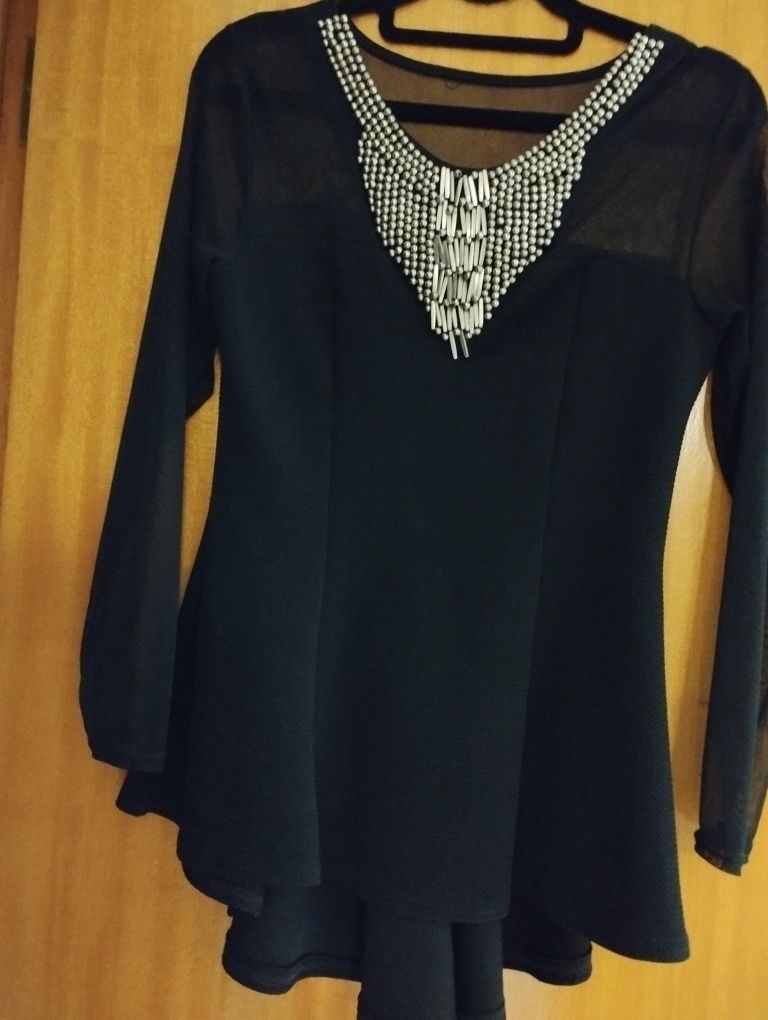 Top em tule novo