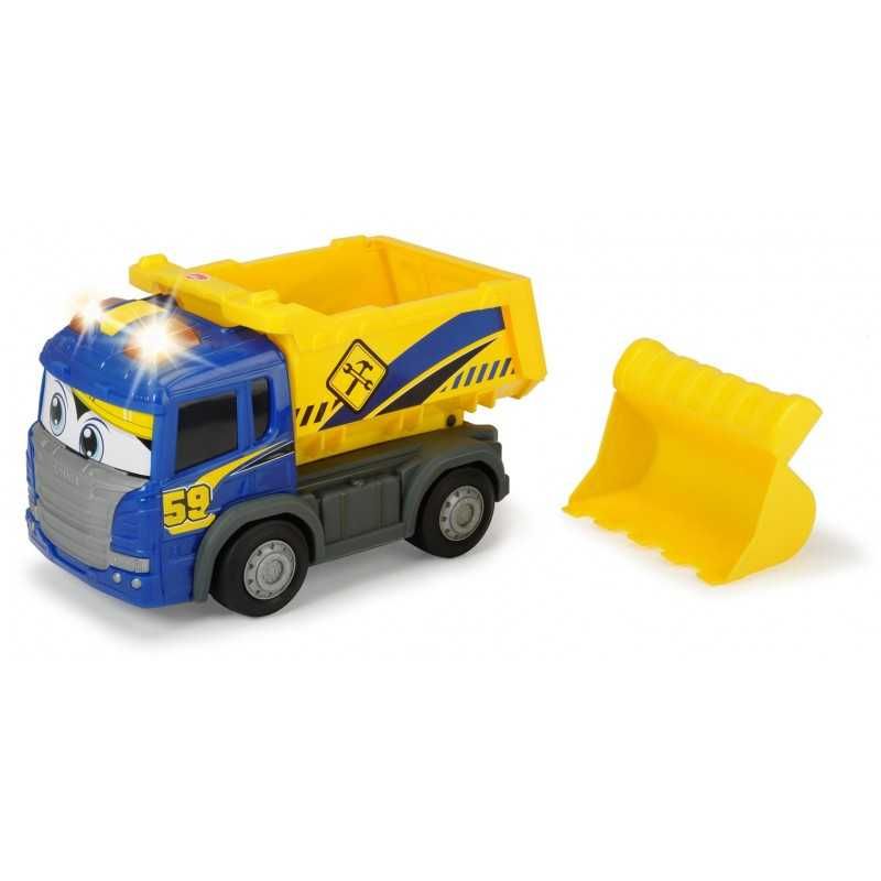 Simba Happy Scania Dickie pojazd wywrotka 24m+
