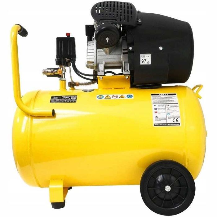 Kompresor olejowy sprężarka 100 l V2 230V DEGET