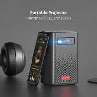 Projector sem fios com bateria Byintek P20 com Android