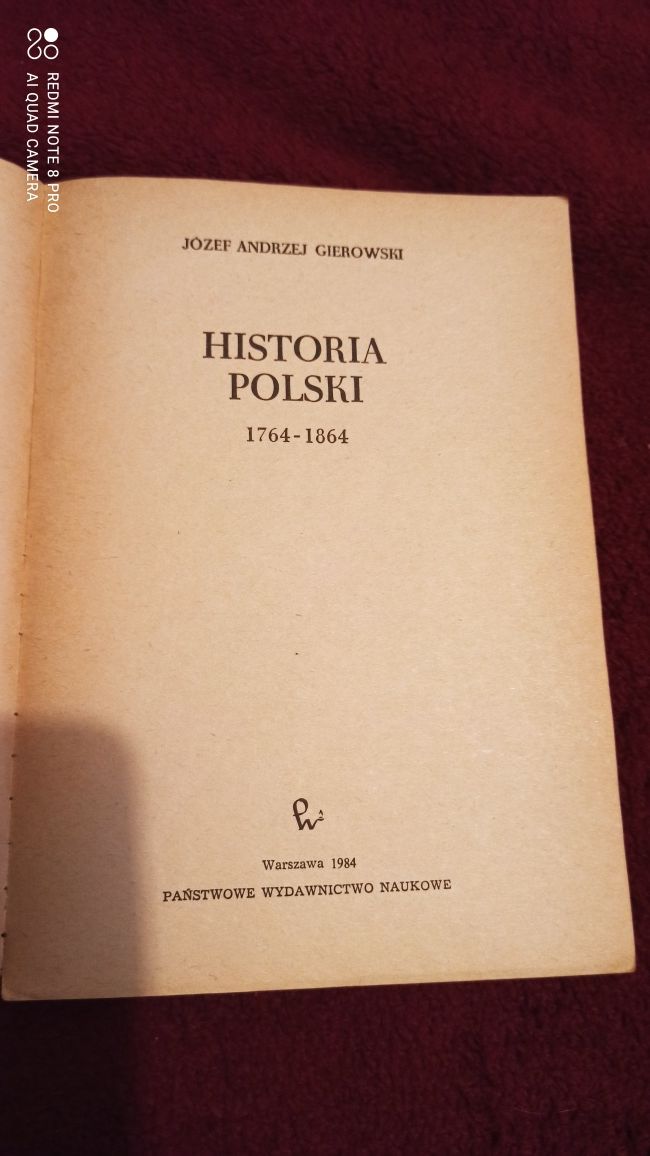 Historia Polski 3 części - J. Gierowski J. Wyrozumski