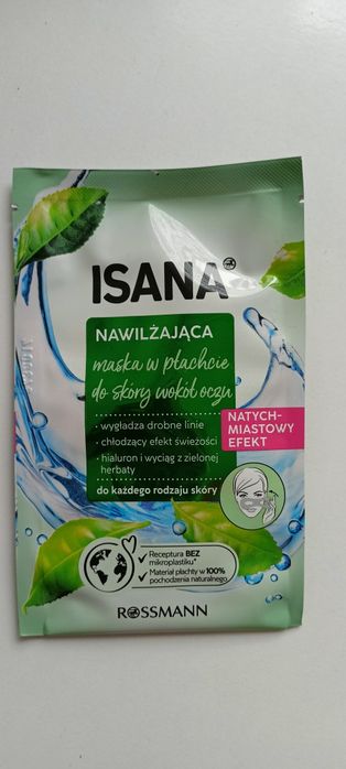 Maseczka nawilżająca Isana aloesowa