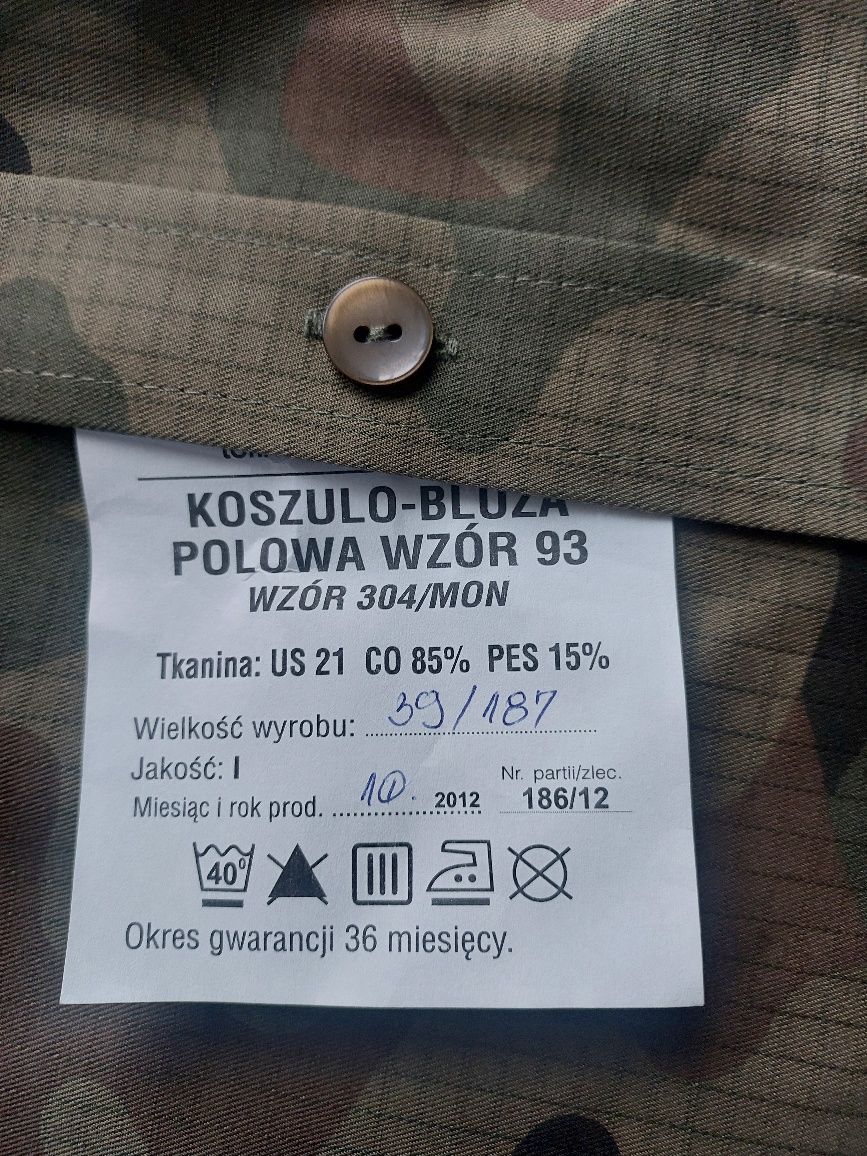 Koszulo-bluza polowa wzór 93 wzór 304/MON